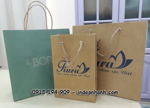 túi giấy cho shop thời trang giá rẻ